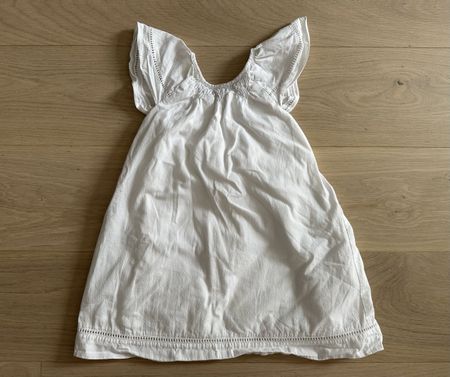 Robe Cyrillus 4 ans 104cm manches papillons effet volants 10