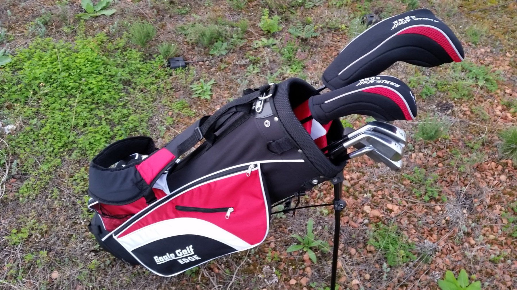 Mazze & Set: Eagle Golfset Herren Rechtshand mit Standtasche – Nuovo e nell'imballaggio originale da Kriens venduto da Voco
