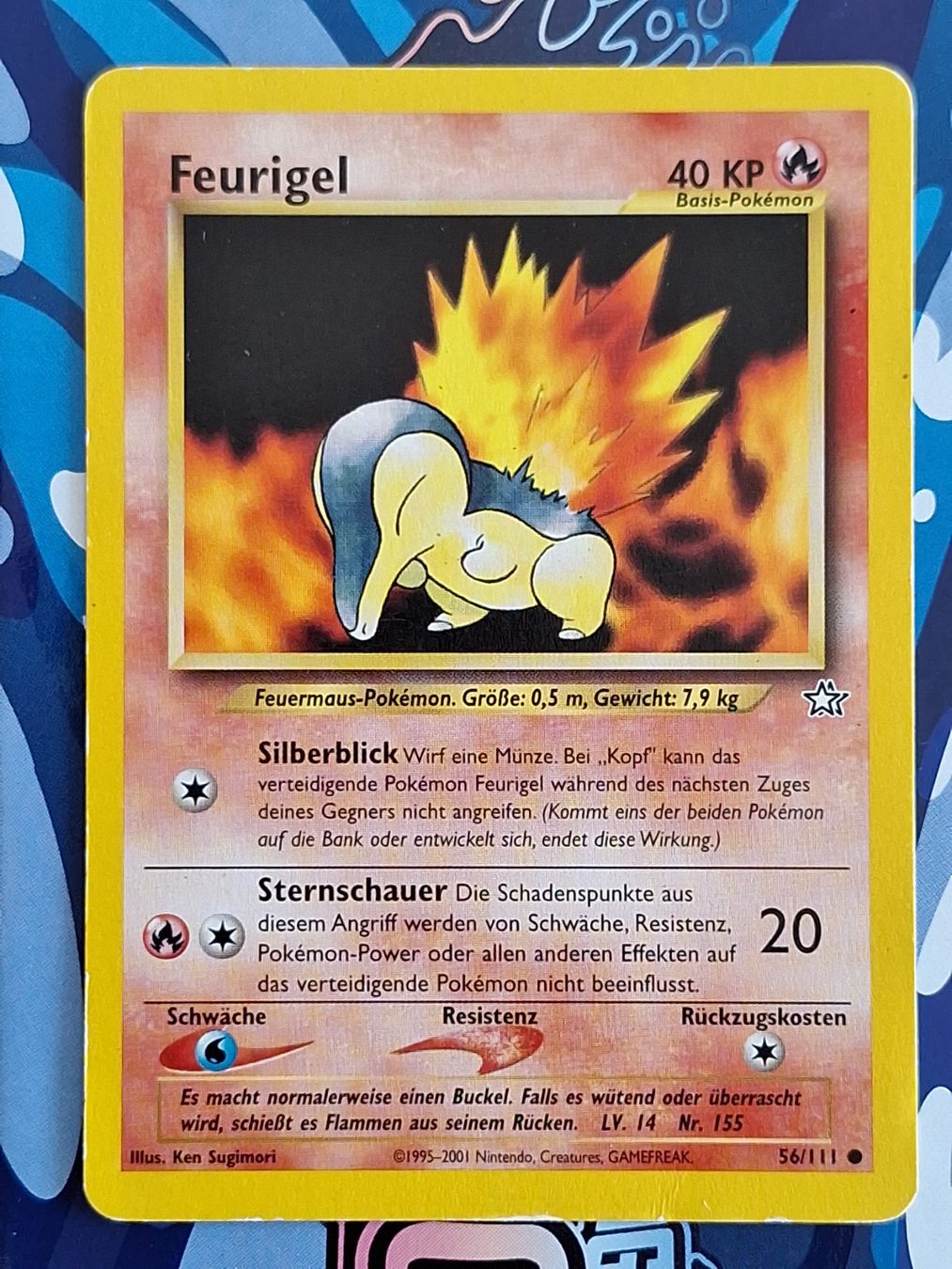 Pokémon Carte collezionabili: Feurigel - Neo Genesis #Ord3 – Usato da Altstätten SG venduto da GGsGameshop
