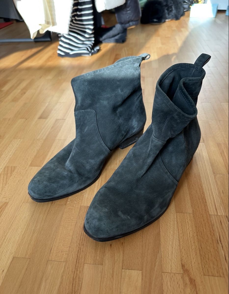 Chaussures femmes: Boots suede grey size 37.5  – D'occasion à Luins par vvs_7kqr 2