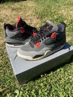 Air Jordan 4 Retro Dark Grey Infrared EU43 neuwertig
