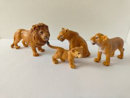 Schleich Löwen Familie Rarität Wild Life Raubtier Löwe