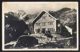 Ebenalp, Gasthaus Ebenalp mit Altmann, S