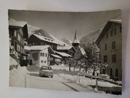 Ansichtskarte Winterlandschaft Langwies GR mit Hotel  Rmu