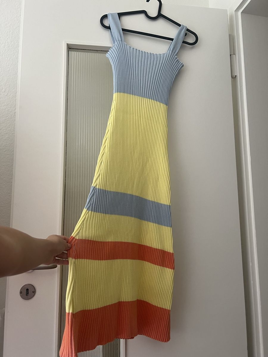 Vestiti: Strickkleid gestreift bunt – Usato da Zürich venduto da R1908 1