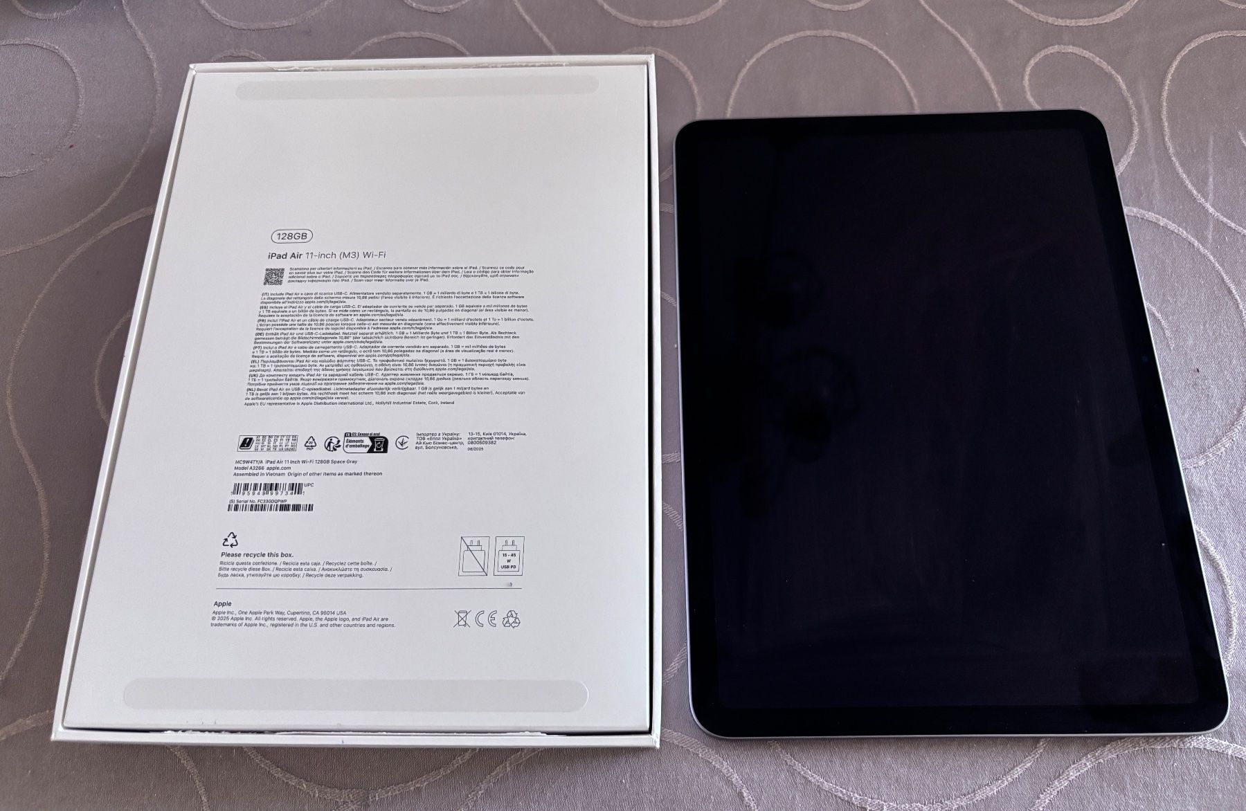 Apple Tablet PC: ipad air 11 128 GB space grey NEU – Nuovo (secondo la descrizione) da Ittigen venduto da Melaleuca77 1