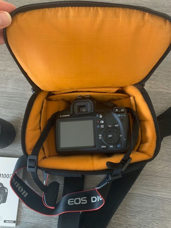 Canon EOS 1100D KIT inkl. Tasche | Kaufen auf Ricardo