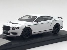 BENTLEY CONTINENTAL GT3R ALMOST REAL 1/43 MET. WEISS