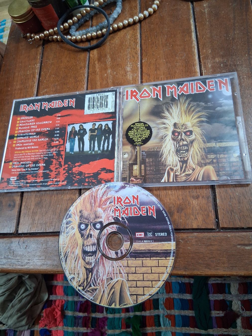 CDs: Iron maiden- same – Gebraucht aus St-Cergue von VeganWarrior