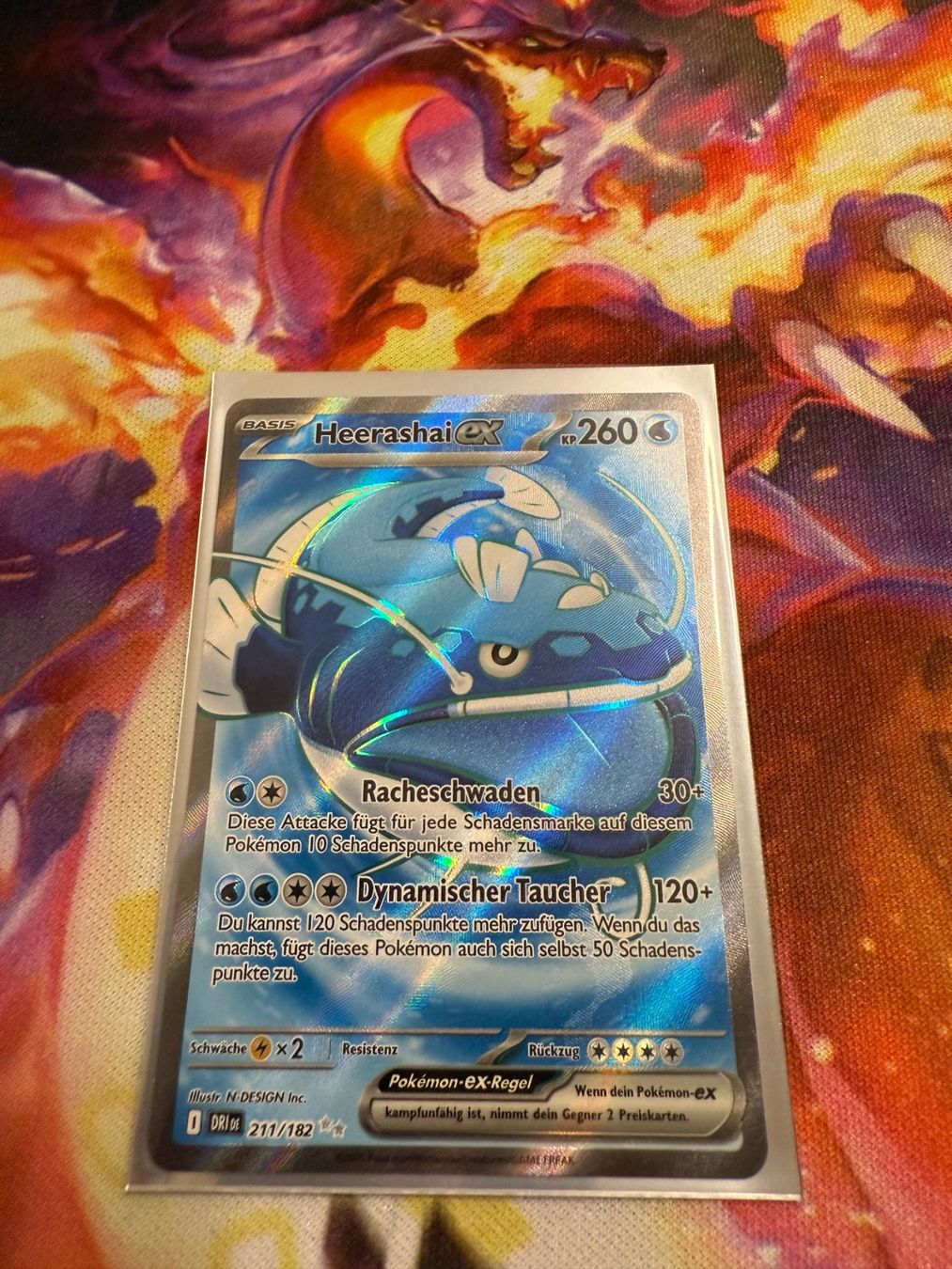 Pokémon Carte collezionabili: Heerashai ex (DRI 211) / Ewige Rivalen – Nuovo (secondo la descrizione) da Bülach venduto da CherryBlu