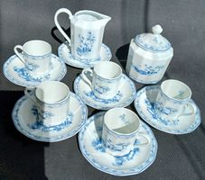 Bernardaud Limoges Kaffeeservice "Reflets", Top Zustand!