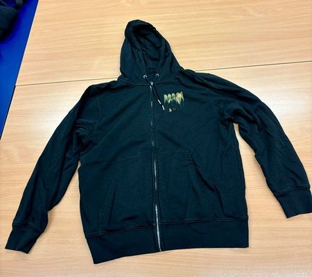 Hoodie mit Fuchs im Wald Aufdruck, Gr XXL, Holzbrüder.de