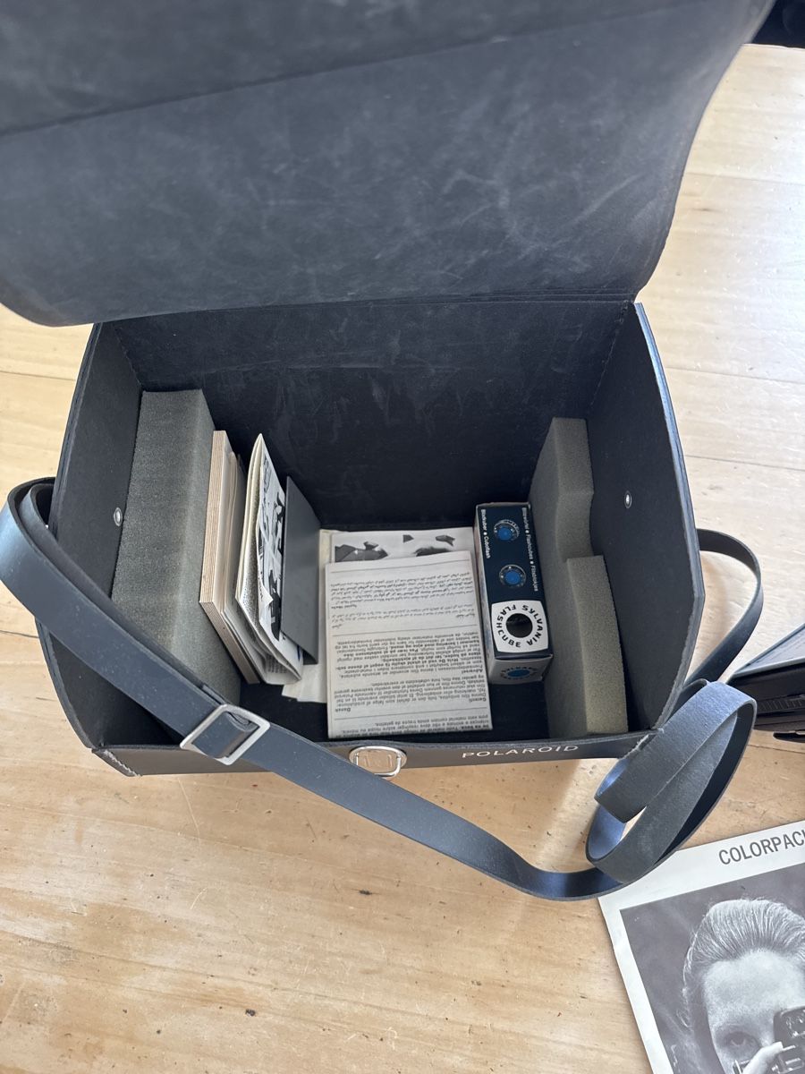 Appareil Photo Polaroid Colorpack 80 Avec Sa Sacoche (Bon état)