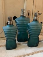3 Gaultier le Male  Eau de Parfum Flacon leer für Deko