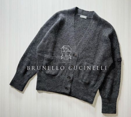 Kuscheliger Brunello Cucinelli Cardigan Strickjacke mohair