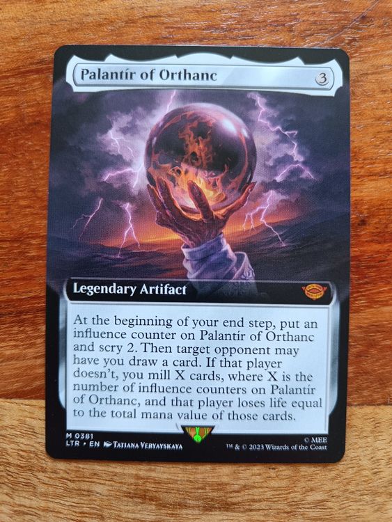 Palantir of Orthanc Borderless 0381 The Lord of the Rings | Kaufen auf ...