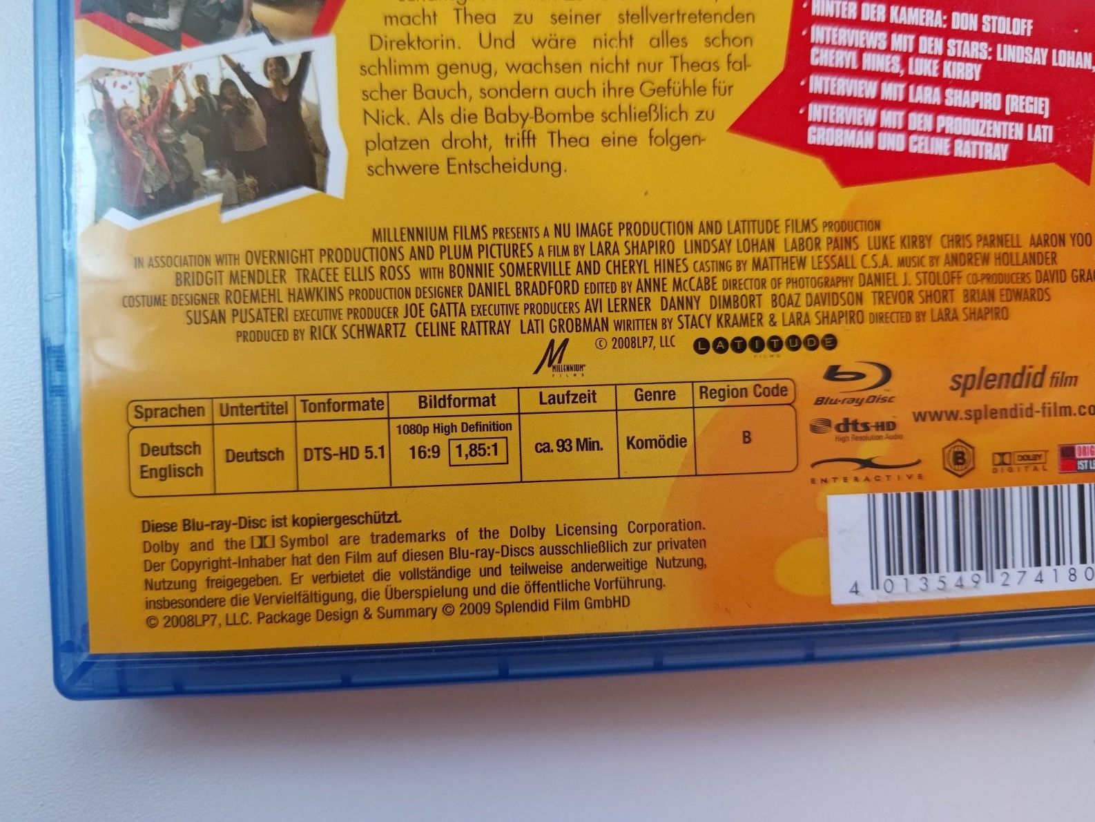 Tutti i DVDs: (K)ein bisschen schwanger – Usato da Liestal venduto da Kratzilla 3