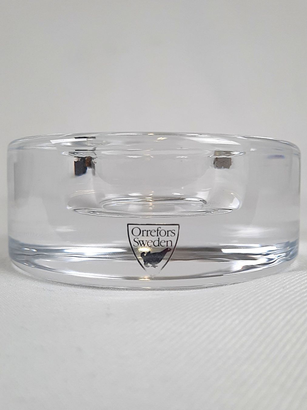 Kosta Boda Kerzenständer: ORREFORS Windlicht "Puck" 36mm – Neu (gemäss Beschreibung) aus Beinwil am See von Restwert_Beinwil 1