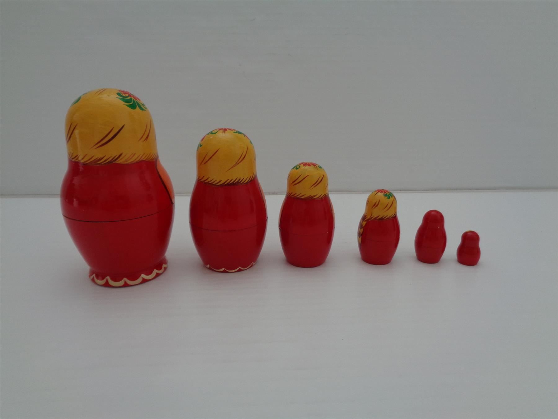 Figuren: Matroschka-Babuschka 6-teilig – Gebraucht aus Chur von omonia 2