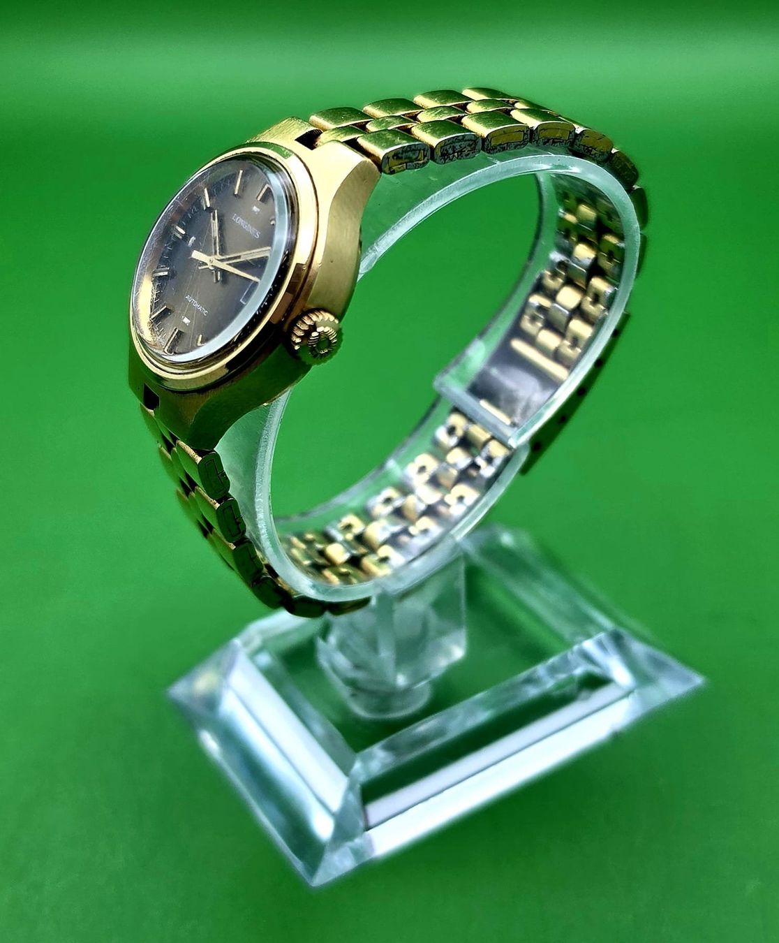 Longines Orologi: LONGINES DATE AUTOMATIC SWISS MADE STAINLESS STEEL BACK 1737 – Difettoso da Neftenbach venduto da Taschen-Uhren 2
