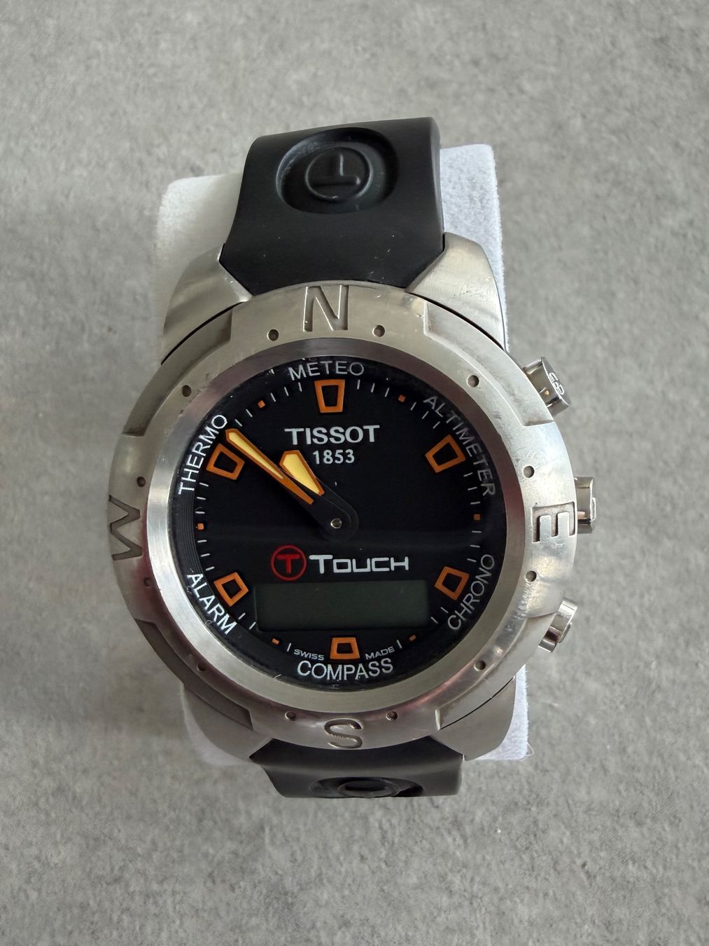 Tissot Orologi: Tissot T-Touch schwarz – Usato da Wettingen venduto da K_1702