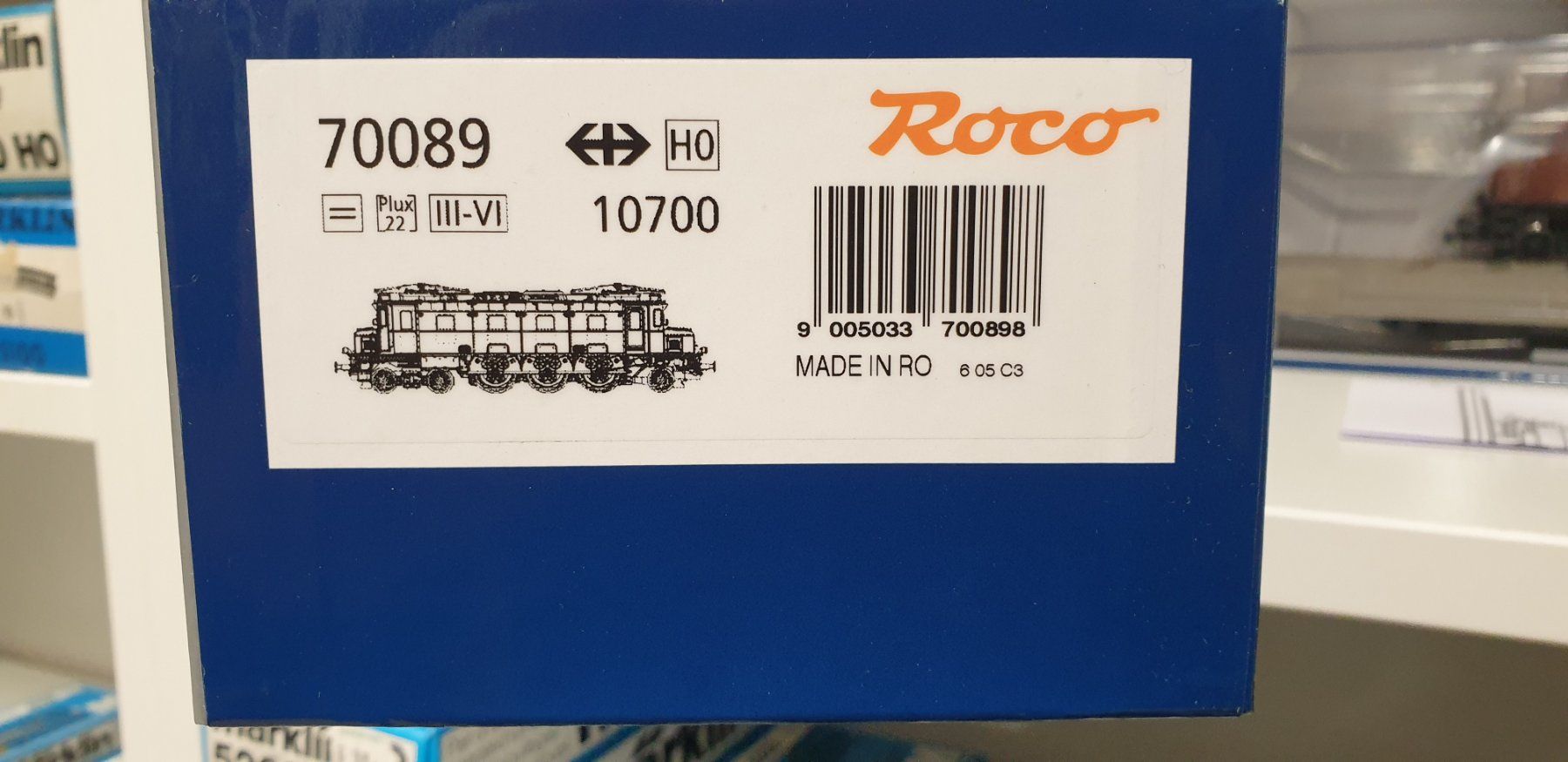 Roco Modelleisenbahnen: Roco SBB Ae3/6 10700   70089 H0/DC – Neu und originalverpackt aus Neuenhof von ludovicco 1