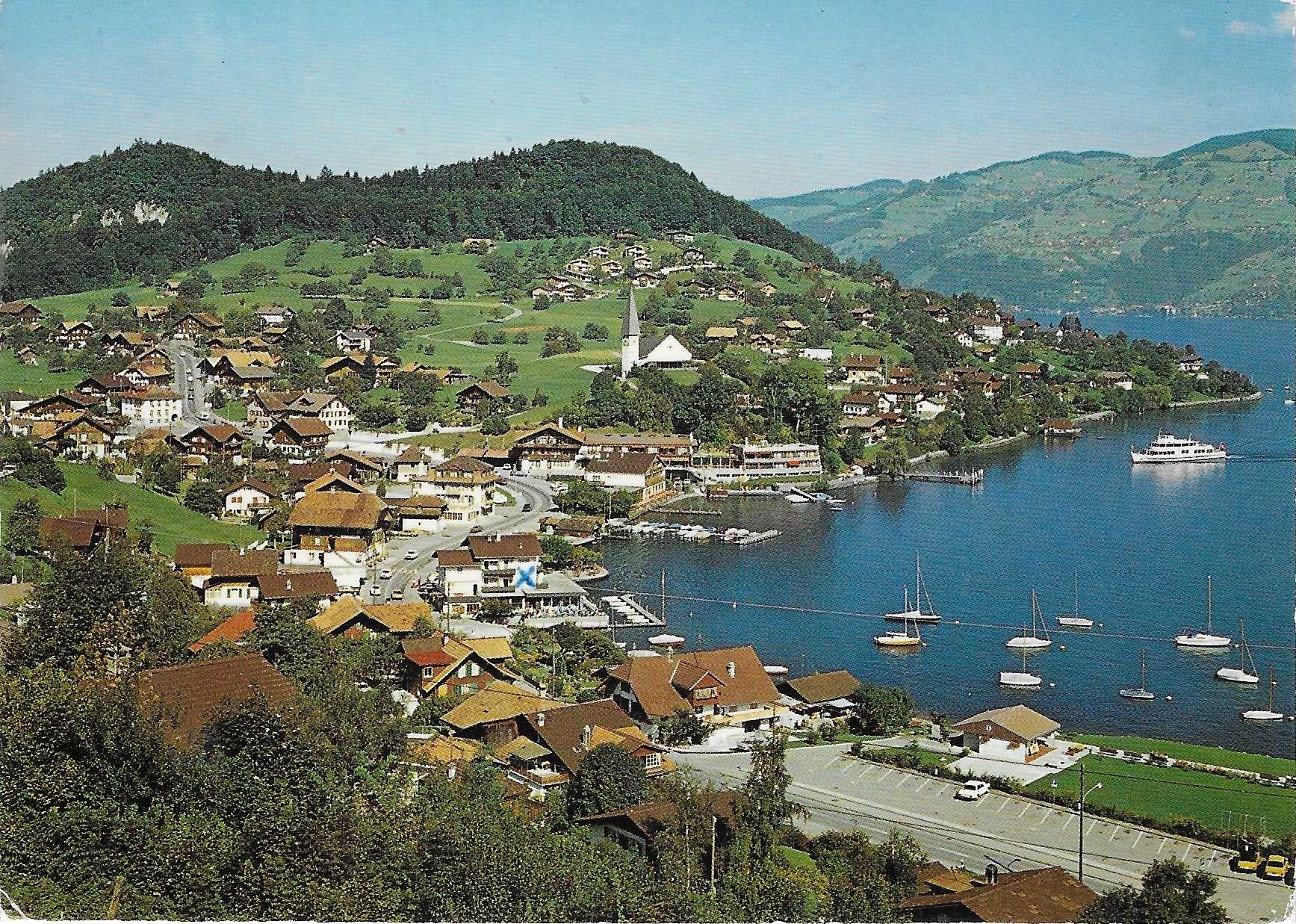 Ansichtskarten: Faulensee am Thunersee BE – Gebraucht aus Rothrist von Stranglehold