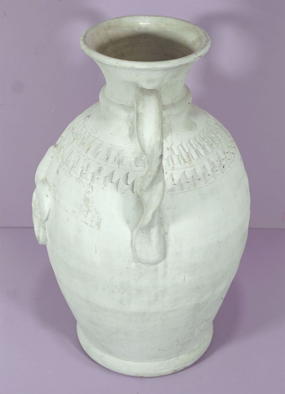Vasi & Recipienti: wunderschöne handgearbeitete Bodenvase mit Liliendekor – Usato da Meggen venduto da Trouvaillen 6