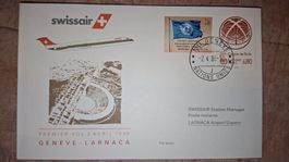 Swissair Geneve - Larnaca 02.04.1986