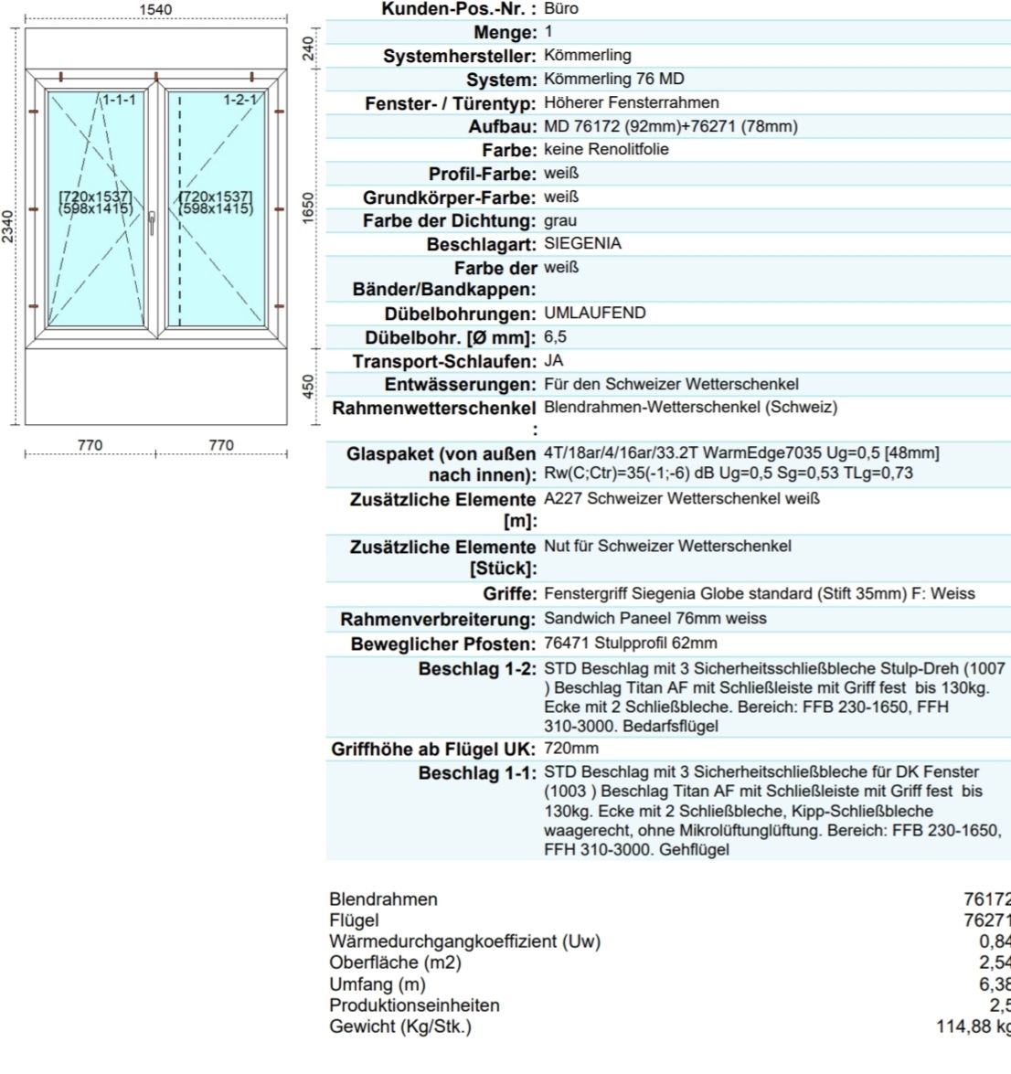 Finestre: Kömmerling Fenster – Nuovo e nell'imballaggio originale da Diessbach b. Büren venduto da Downhill0r 1