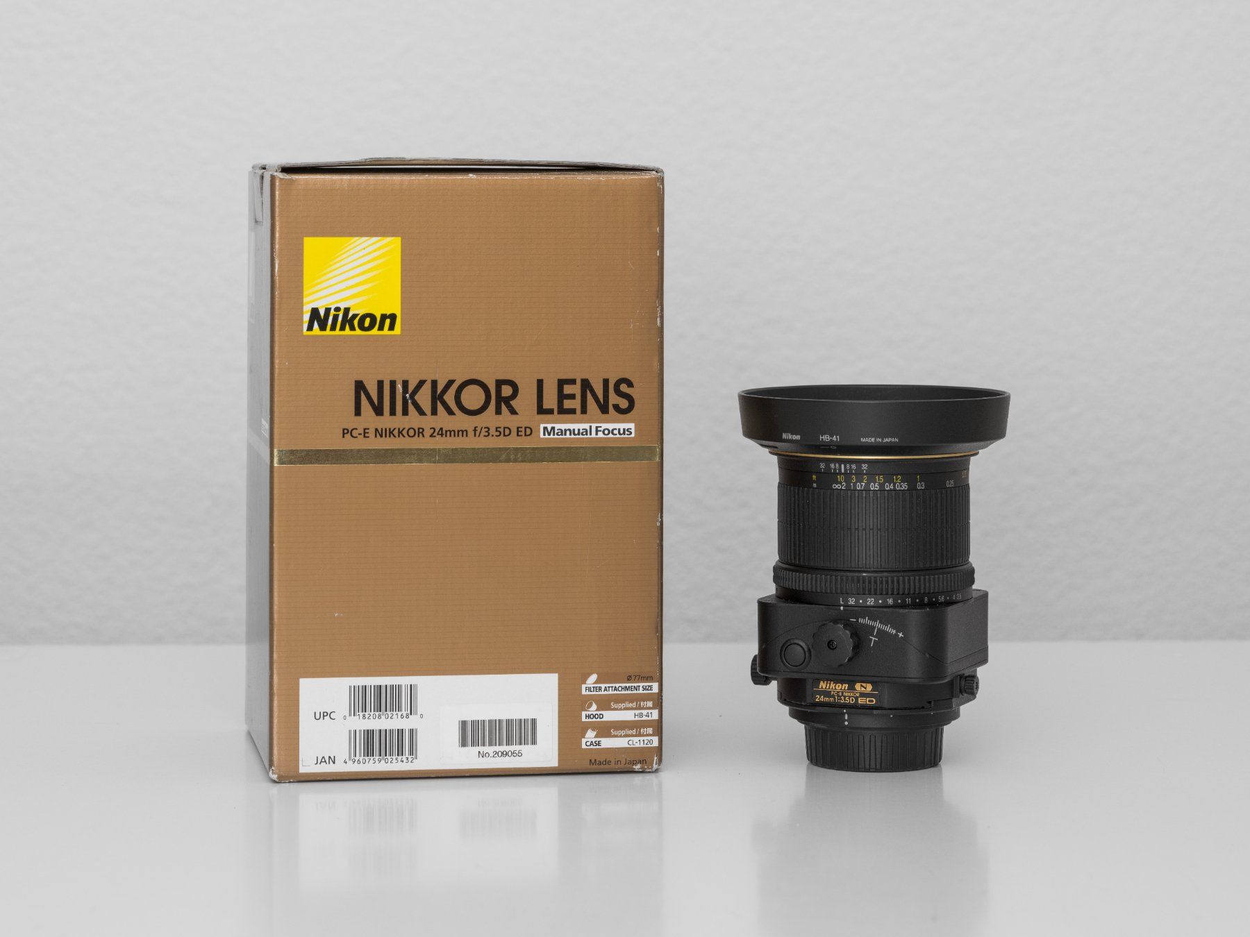 Nikon Obiettivi: Nikon PC-E 24mm Tilt-Shift Objektiv – Usato da Luzern venduto da jblum