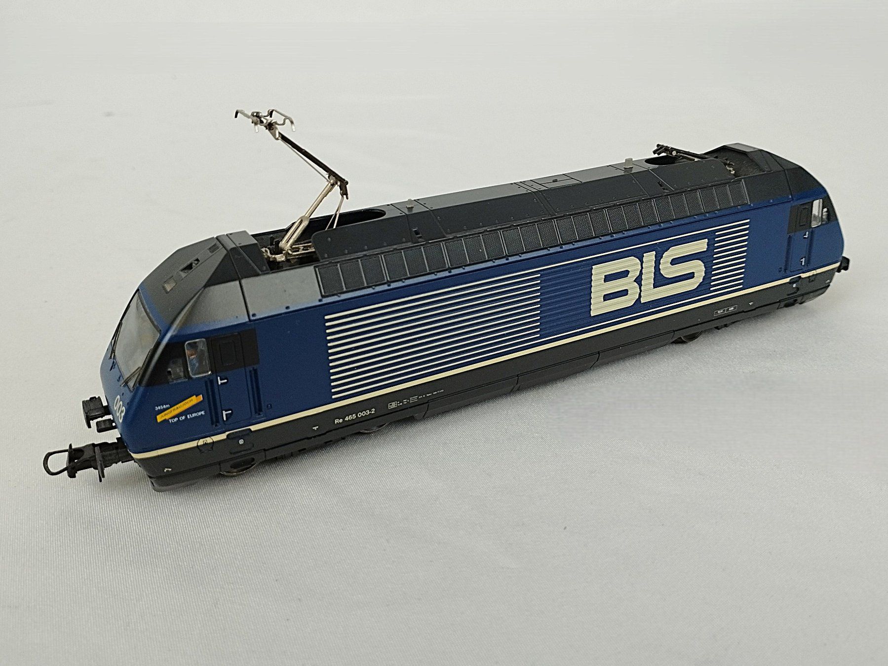 Roco Modelleisenbahnen: ROCO BLS E-Lokomotive H0 Re 465 – Gebraucht aus Schübelbach von Restwert_Schubelbach