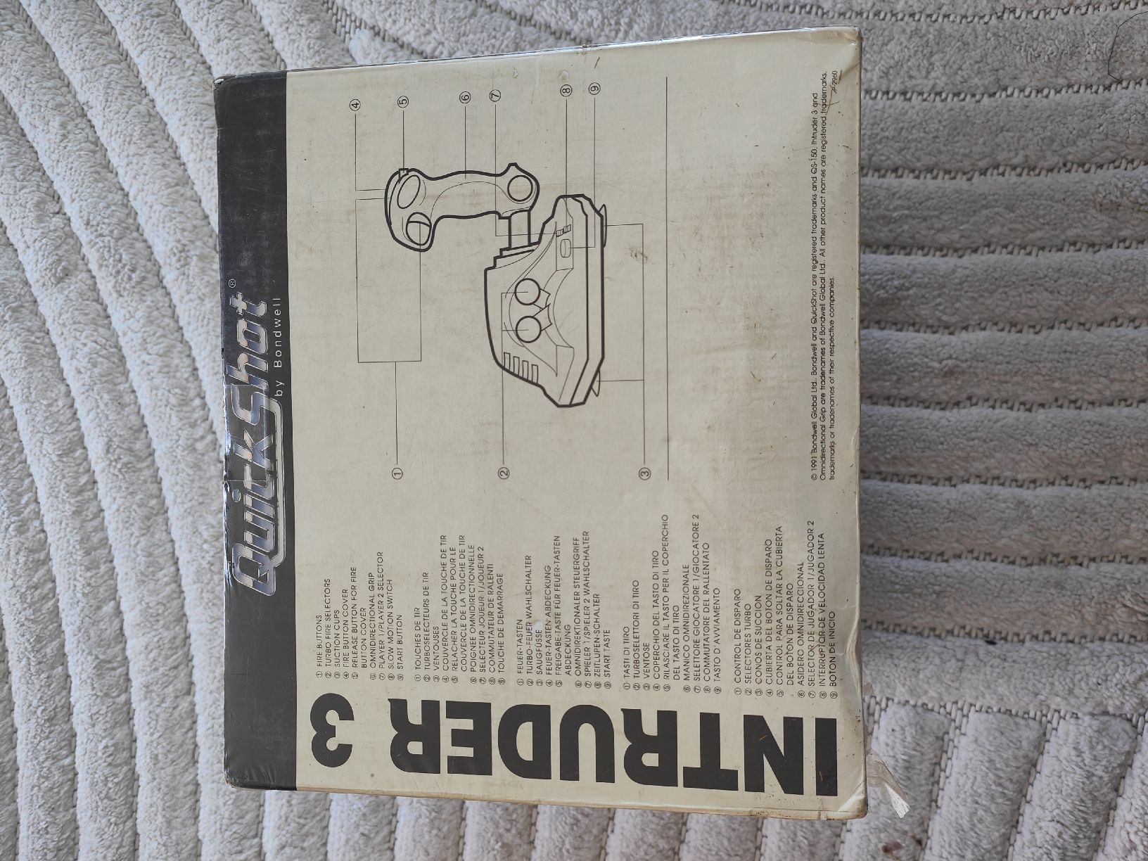 Controller: Joystick Quick Shot Intruder 3 pour Sega Megadrive - – Nuovo (secondo la descrizione) da Palézieux-village venduto da uras611 2
