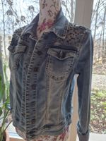 Monari Jeansjacke mit Nieten, Grösse 38, Top Zustand!