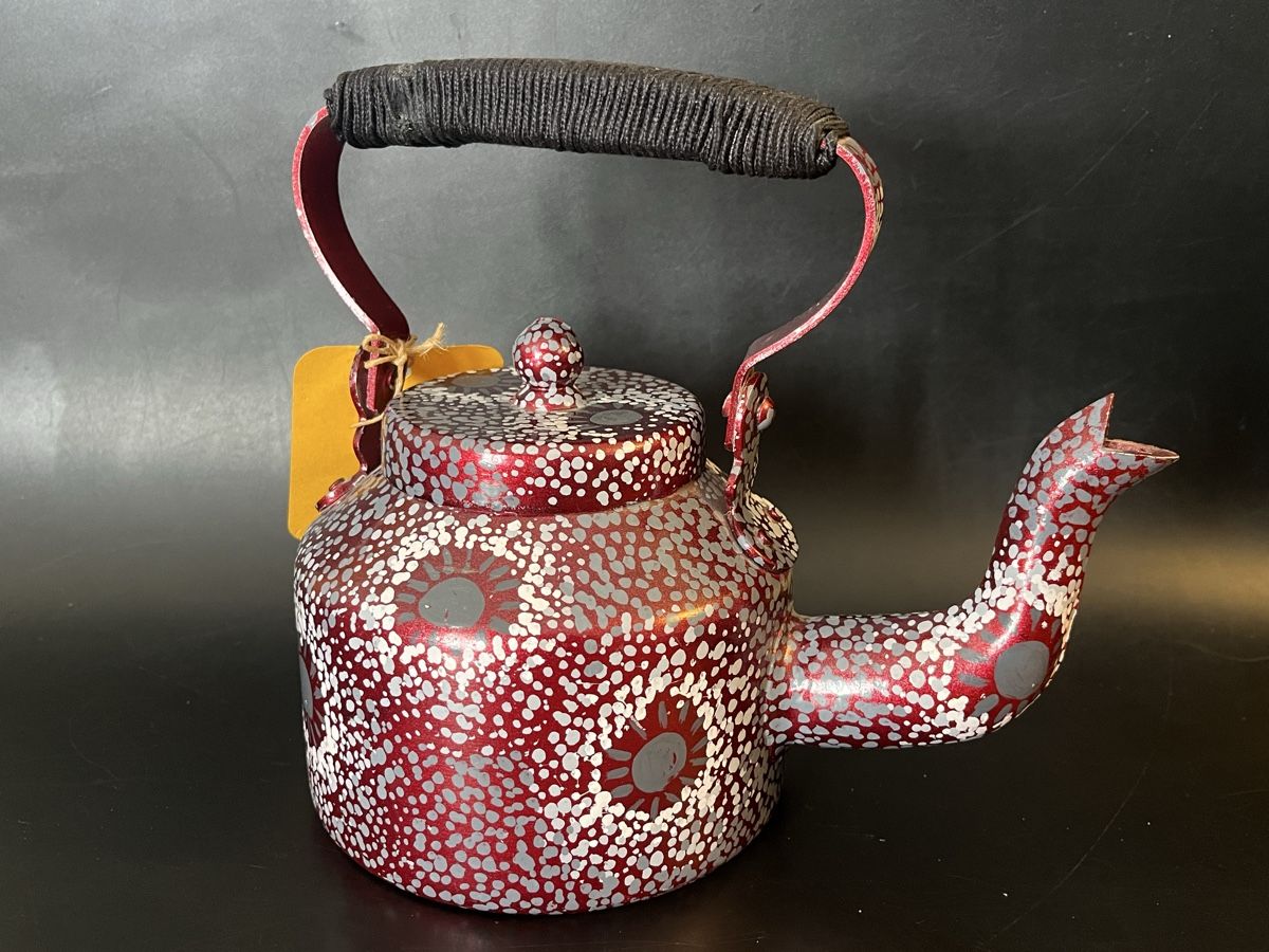 Dipinti: YOYOI KUSAMA "teapot" – Usato da Wiesenberg venduto da swissantik 3