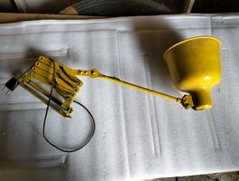Lampe articulée jaune 50cm vintage bon état