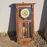 Antike Wanduhr Regulator Jugendstil um 1900 👍