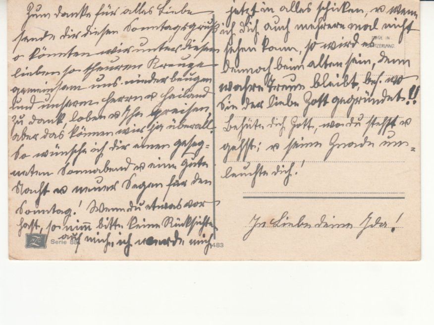 Cartoline postali: Künstlerkarte Landschaft ca. 1920 – Usato da Bürglen TG venduto da StampGraf 1