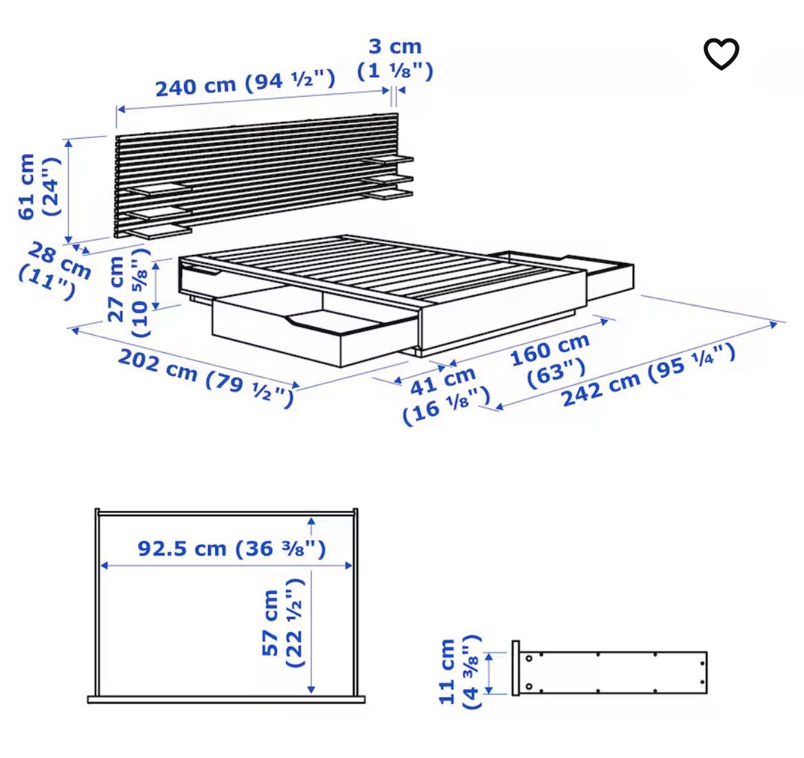 Ikea Betten: Bed – Gebraucht aus Oberengstringen von Hester_SH 3