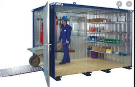 Lagercontainer verzinkt 3x2
