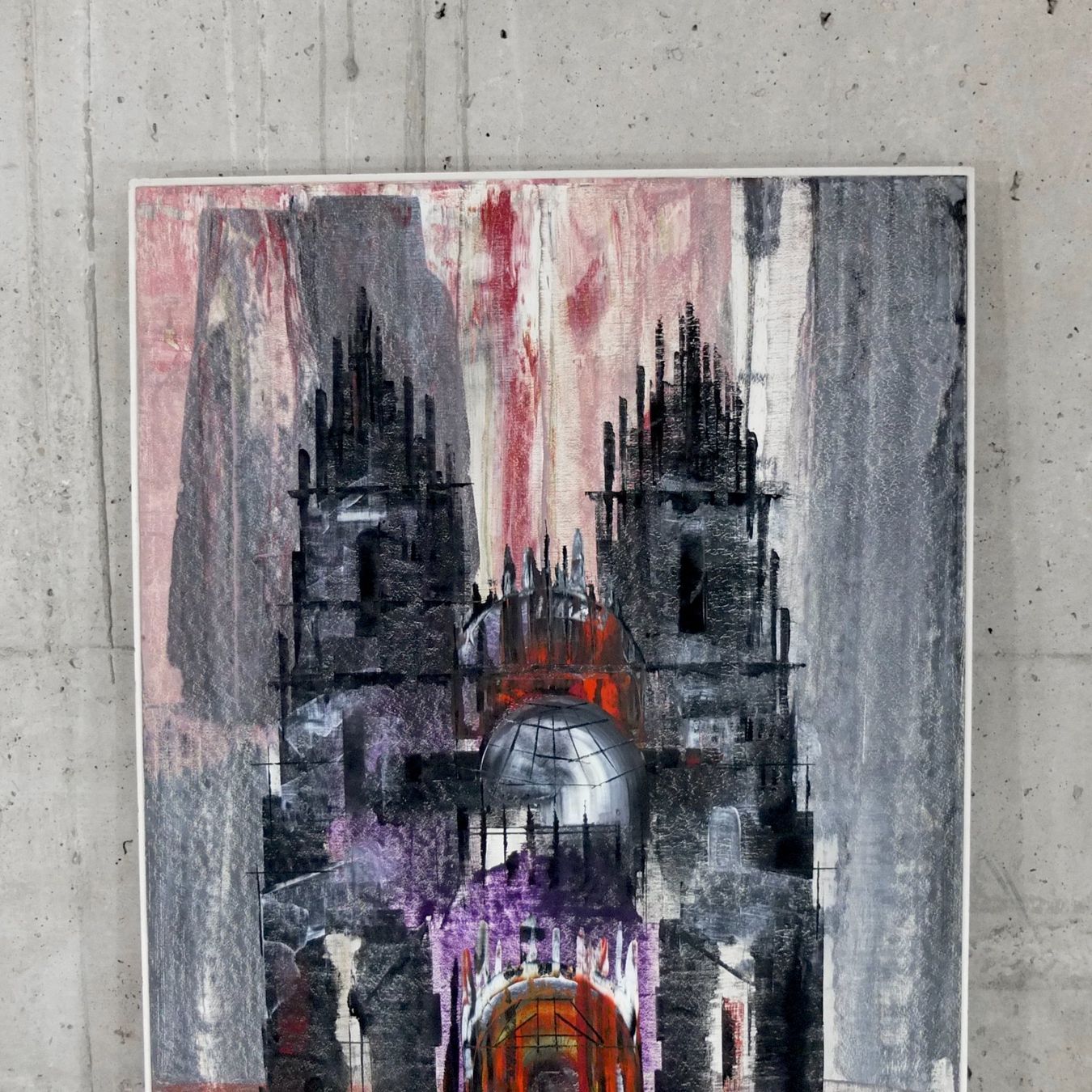 Gemälde: Bruno A. Weber Ölgemälde 1966 – Gebraucht aus Basel von Brocki-auf-dem-Wolf 4