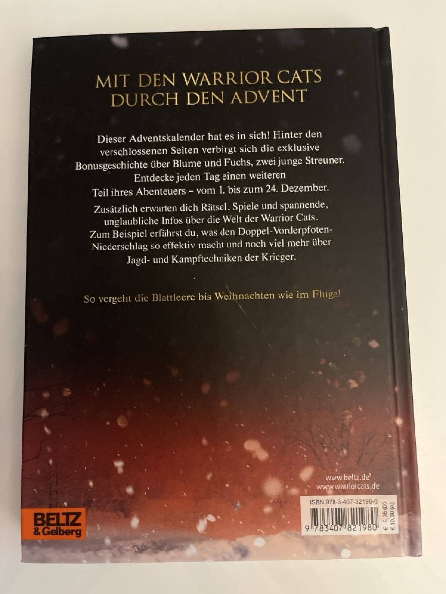 Bücher: Warrior Cats - Adventskalender – Gebraucht aus Jonen von eli_9j7h 2