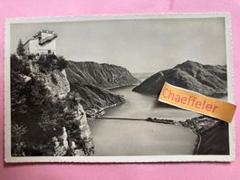 2783 Monte S. Salvatore-Vetta. Vista verso il Lago di Lugano