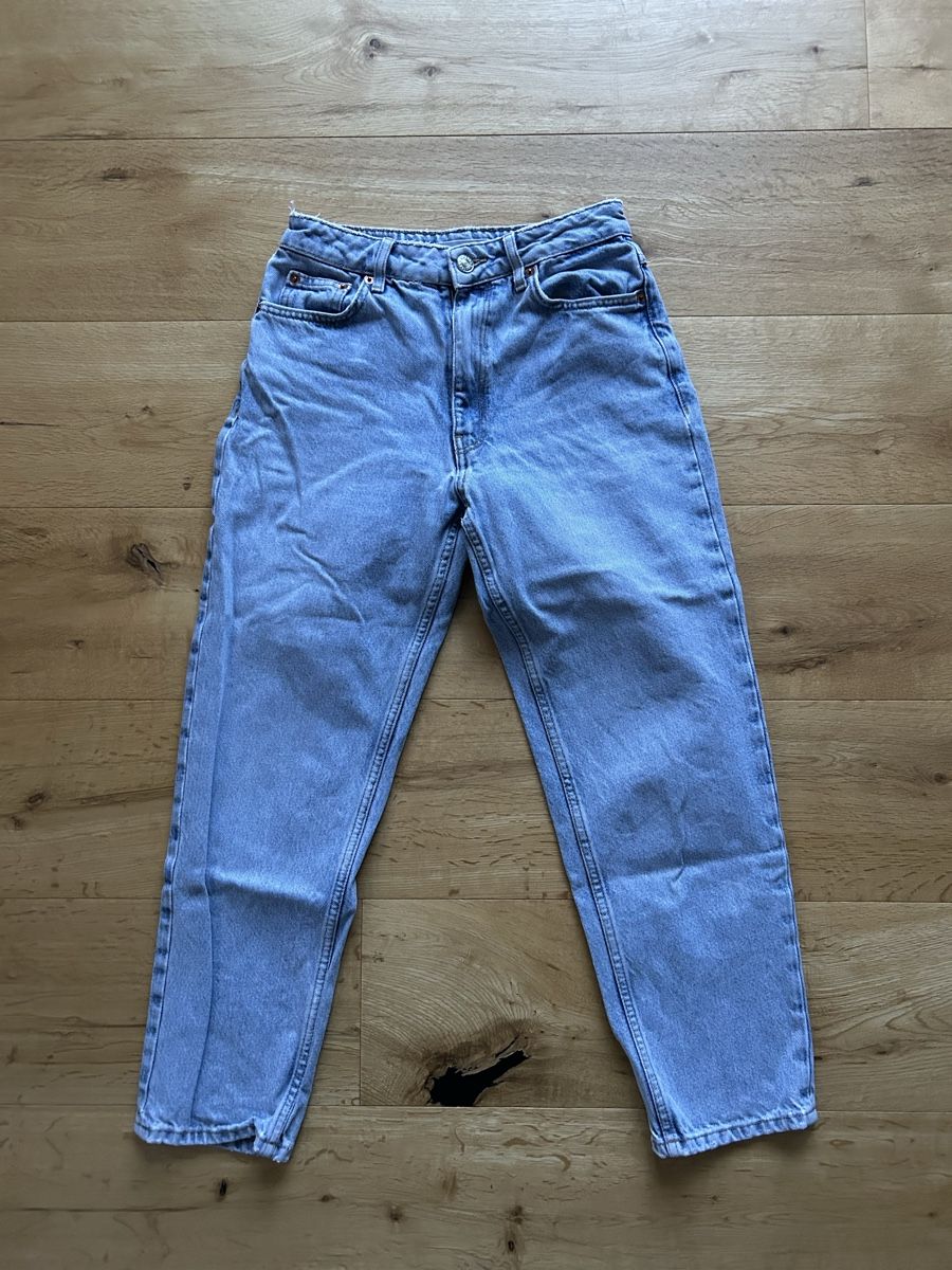 Mango Jeans: Mango Mom Jeans, Grösse 36, hellblau – Usato da Basel venduto da Carla29