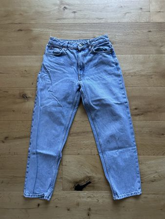 Mango Mom Jeans, Grösse 36, hellblau