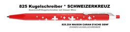 825.254 Kugelschreiber 825 ** SCHWEIZERKREUZ ** Caran d'Ache