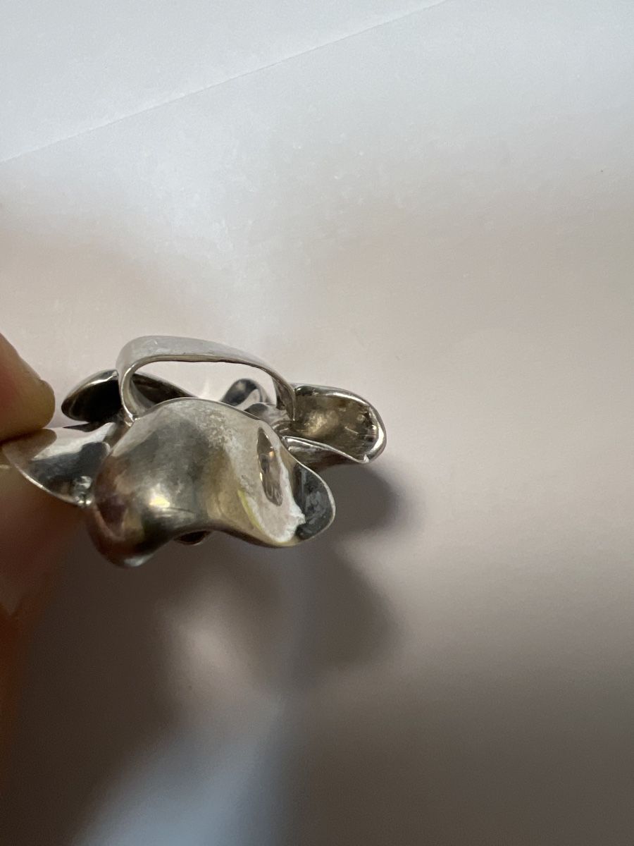 Ciondoli: Pendentif Argent Massif Design Abstrait – Usato da Chenens venduto da anasantos90 2