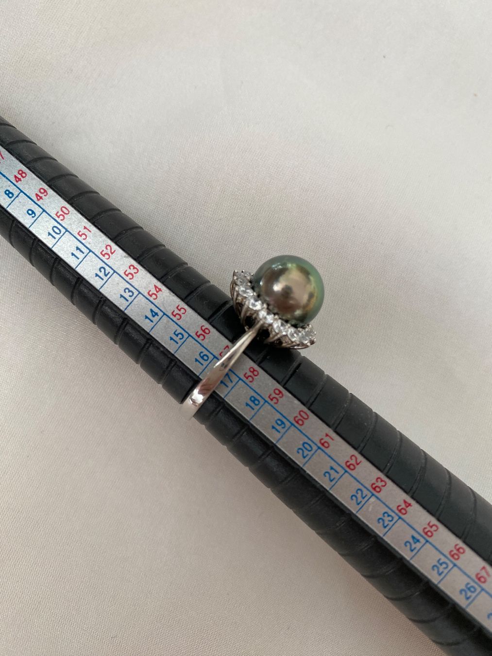 Anelli: 11.2 mm Tahiti Perlen Ring /echte Perle – Nuovo e nell'imballaggio originale da Sarnen venduto da Yingsperlen1 4