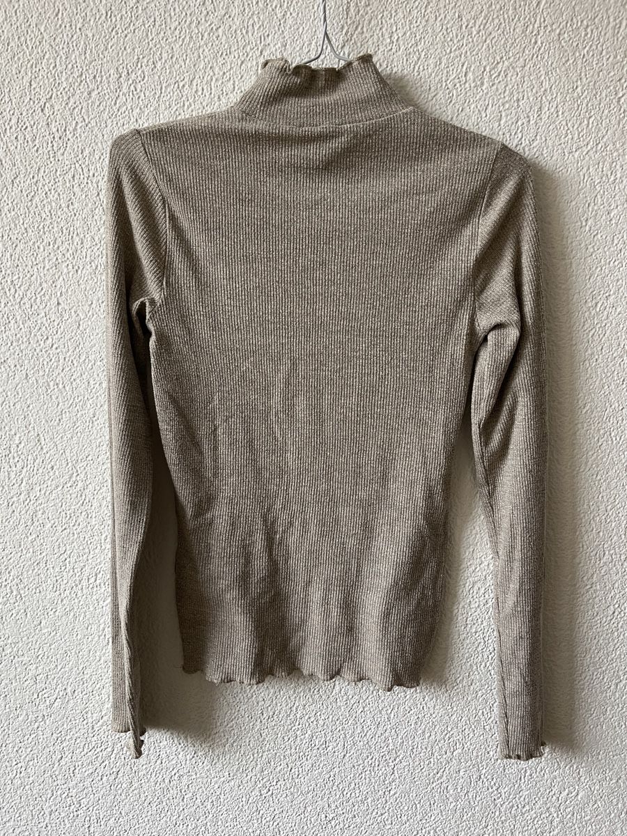Top: Gerippter Rollkragenpullover – Usato da Uster venduto da emm_px8k 1