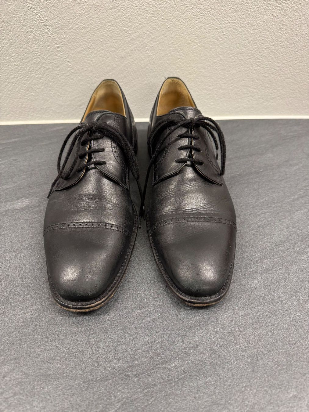 Navyboot Scarpe da uomo: NAVYBOOT: Elegante Herrenschuhe Gr. 42, schwarz, Leder – Usato da Hergiswil NW venduto da Labello01